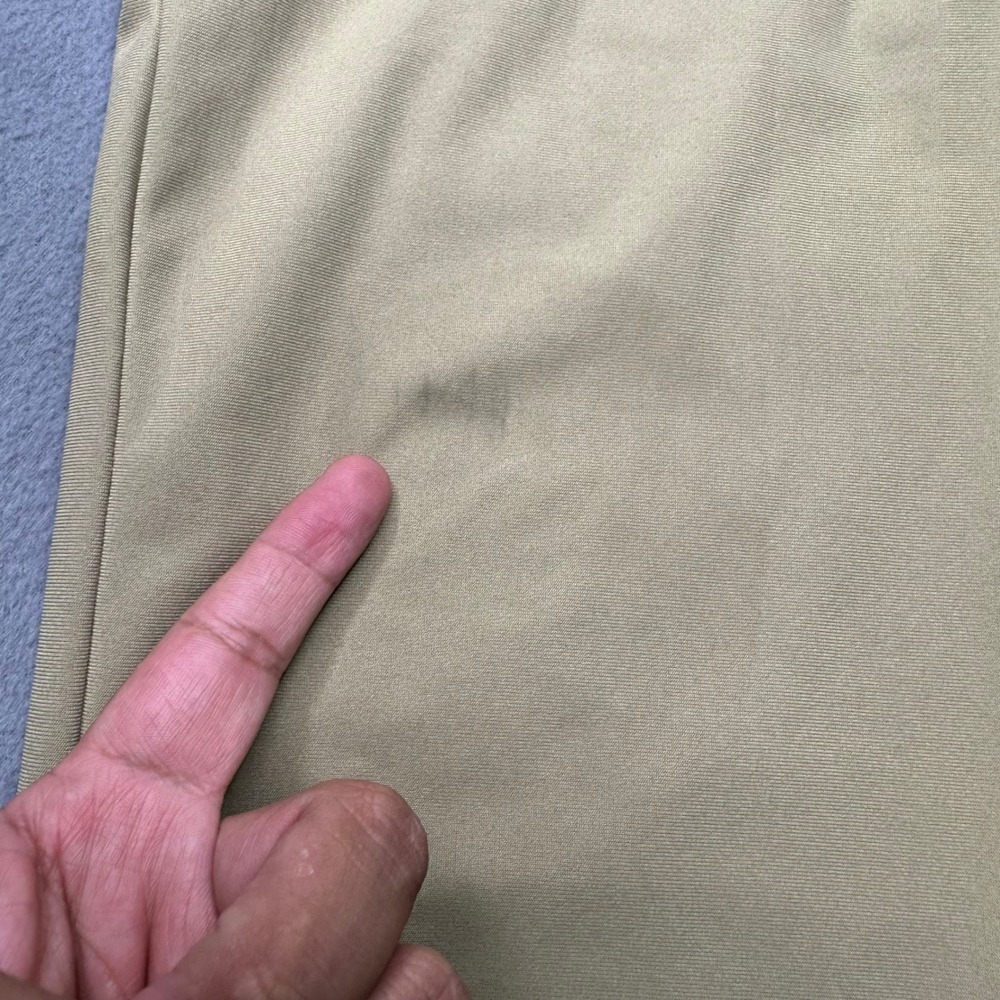 Lululemon Commission Slim Fit Pants Mens 32 Khaki Tan Tech Chino 32x30 - Picture 4 of 13